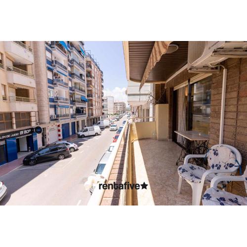 rentafive - 120m2 - Ascensor - 2min Playa