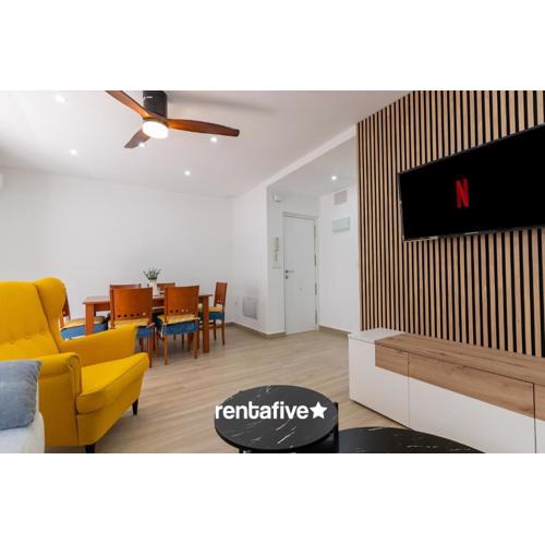 rentafive - Nuevo - Reformado - 1 min playa - AA