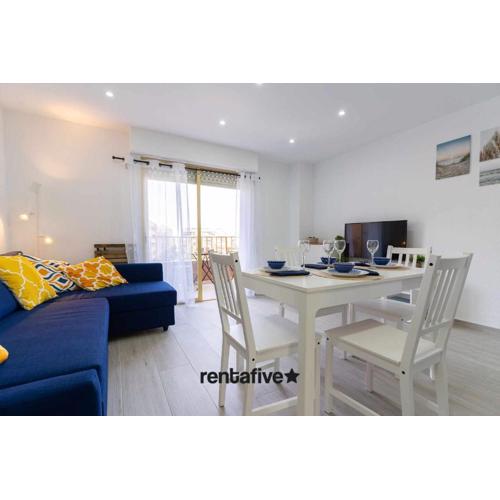 rentafive - Nuevo - Terraza - AA - 2 min paseo
