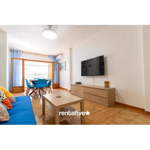 rentafive - Playa - Tamarit - Piscina