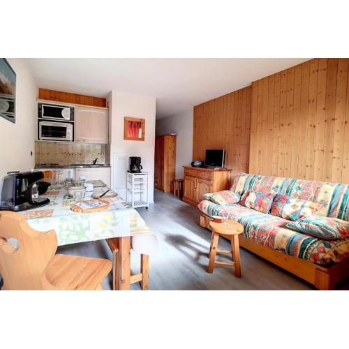 Résidence Asters C6 - Studio lumineux · Accès direct aux pistes · Balcon vue sur pistes MAE-1184
