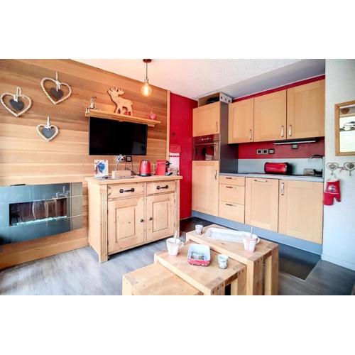 Résidence Biellaz - Appartement rénové, lumineux et chaleureux · Départ et retour skis aux pieds · Vue montagne MAE-1474