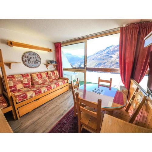Résidence Combes - Studio aux pieds des pistes aux Menuires avec vue panoramique MAE-3984