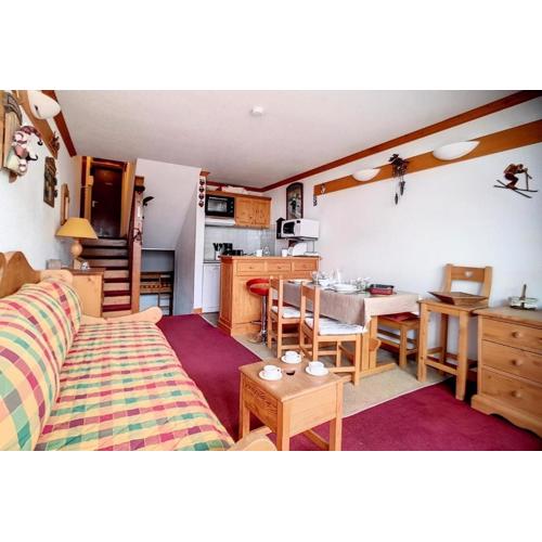 Résidence Cote Brune - Studio duplex lumineux · Départ et retour ski aux pieds · Balcon MAE-1704
