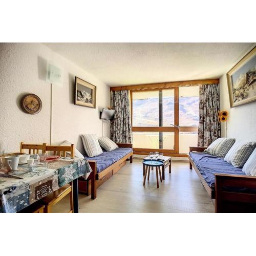 Résidence Danchet - Studio agréable · Départ et retour ski aux pieds · Balcon MAE-1334