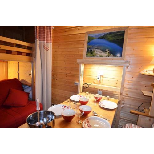Résidence Genepi - Beau studio déco espri chalet aux Ménuires MAE-6014