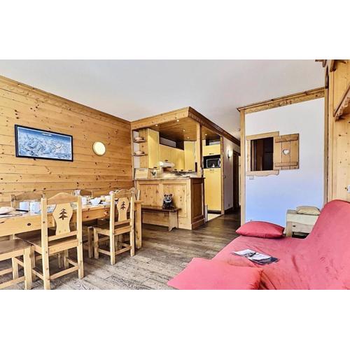 Résidence Le Bec Rouge - Appartement de charme 3 pièces 8 personnes à Tignes ski aux pieds et proche des commerces dans le quartier du Lac MAE-1993