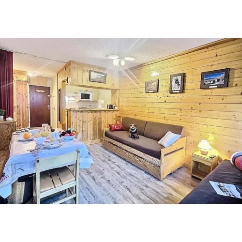 Résidence Le Pramecou - Joli studio 4 personnes à Tignes proche des pistes et des commerces dans le quartier du Val Claret. Appartement situé au 5ème ét MAE-2133