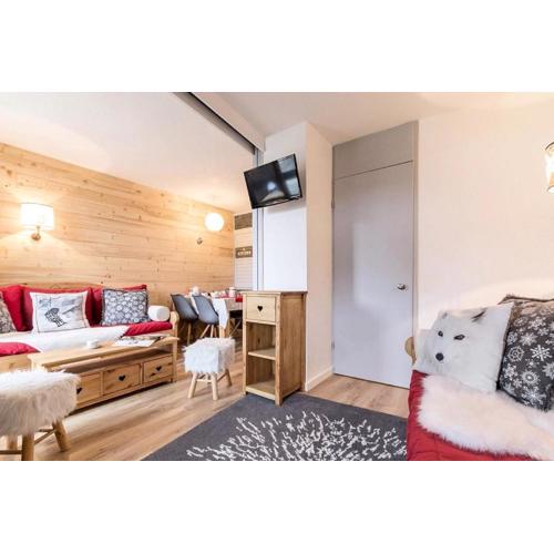 Résidence Soldanelles A - Deux pièces 4 pers clois 28 m² balcon SUD OUEST MAE-1264
