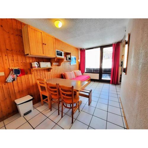 Résidence Villaret - studio cabine pour 4 personnes vue sur les pistes MAE-5414