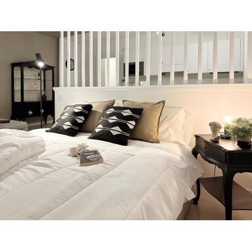 Retro Style with Nice Terrace in Modern Studio