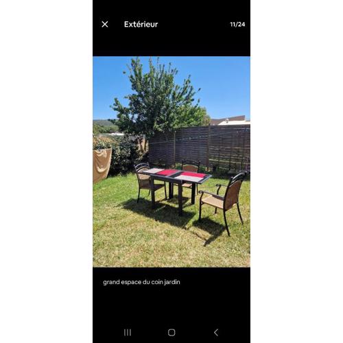 Rez de villa avec jardin