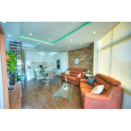 Roof terrace, Seaview 3 bedroom penthouse GOSLM-11