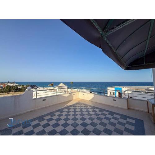Rooftop cosy en front de mer Kelibia