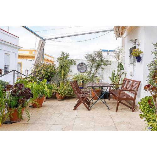 Rooftop maisonette with magnificent terrace