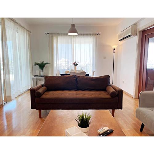 Rooftop Penthouse with Private Jacuzzi and Panoramic Terrace in Center of Larnaca