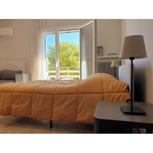 Rooftop Studio Apt near Metro Cholargos - 5 Min Walk