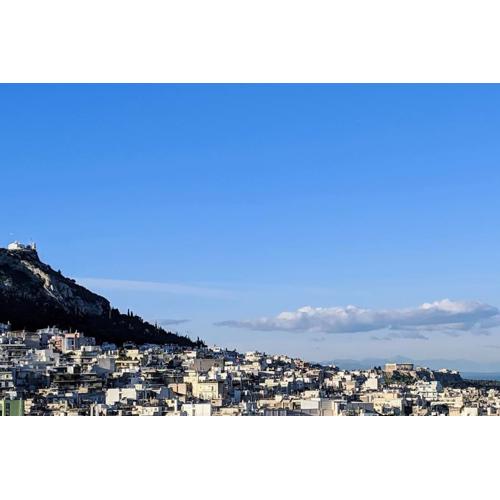 Rooftop Studio with Acropolis & Sea view