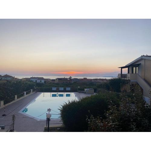 Rosmarino, apartamento con piscina a 100m del mar