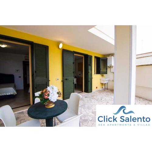 Rosmini Apartment - parcheggio-veranda - Baia Verde - Lido - by Click Salento