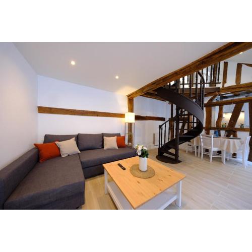 Rouen centre - Duplex cosy pour 5 personnes