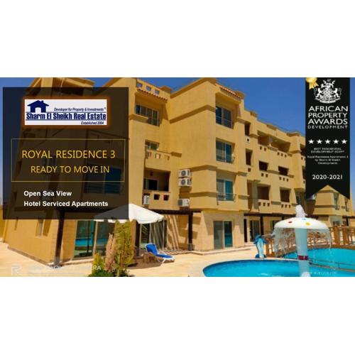 Royal Residence 3 New 2 bed apartment sea view with infinity pool