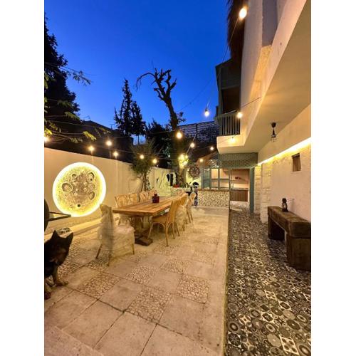 Rustic Luxe Garden Villa