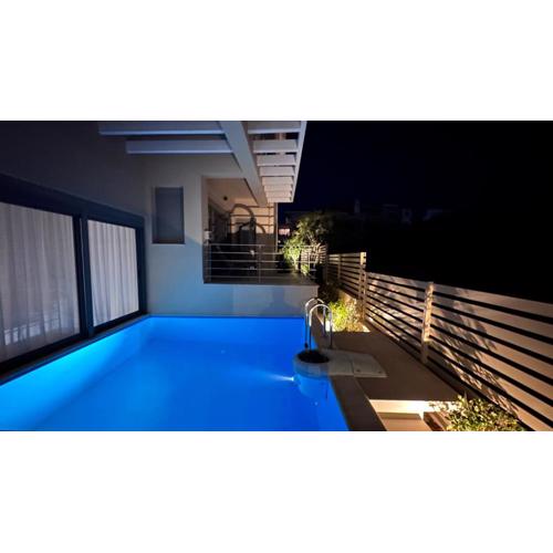 RVG A3 Luxury House with Pool in Portoheli