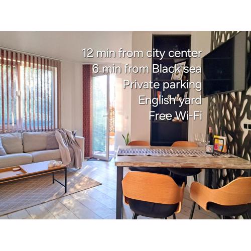 Saint Nicholas Varna Lovely 2 bedroom apartment with sunny garden