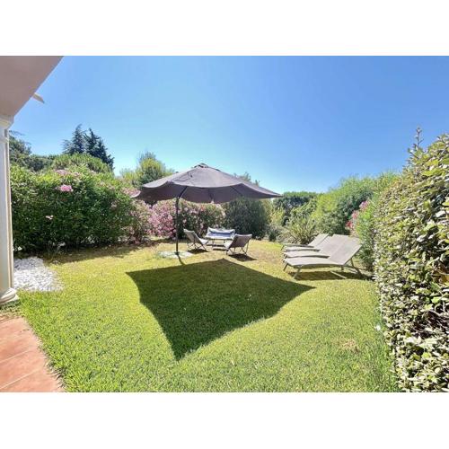 Sainte-Maxime: Appart 3P climatisé avec piscine, parking privé et jardin calme - FR-1-226-471