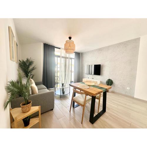 Salty Loft en el Centro de Corralejo, terraza privada, cocina completa y WIFI