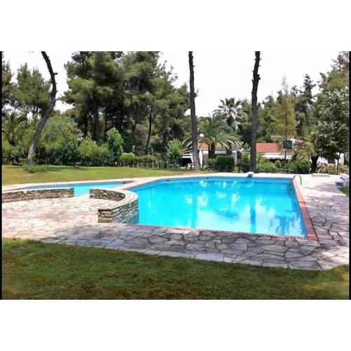 Sani Villa Suave with pool