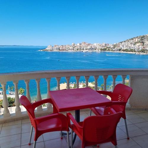 Saranda city center apartment, amazing view, parking