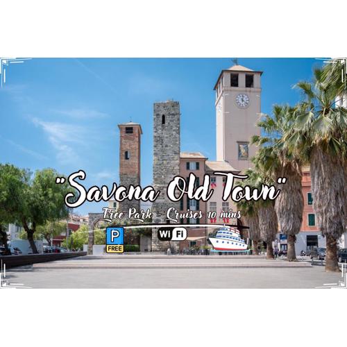 Savona Old Town - Free Park - Cruises 10 mins