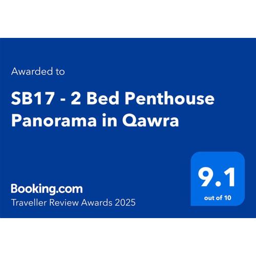 SB17 - 2 Bed Penthouse Panorama in Qawra