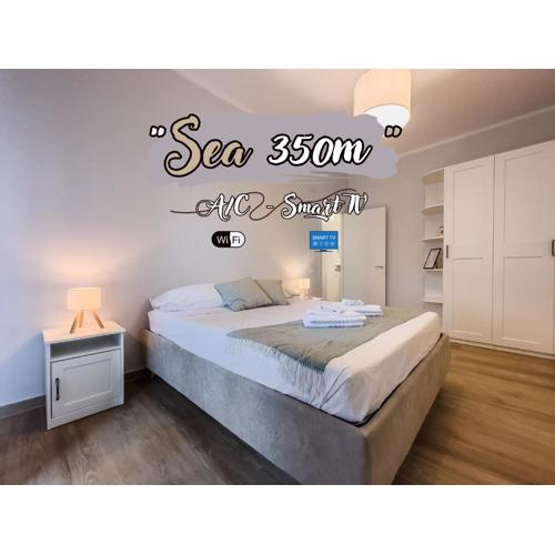 Sea 350m - Train Station 9 min - Smart TV - WiFi