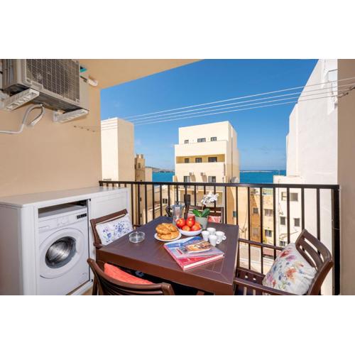 Sea Bliss Apartments with terrace just off seafront in St Paul\