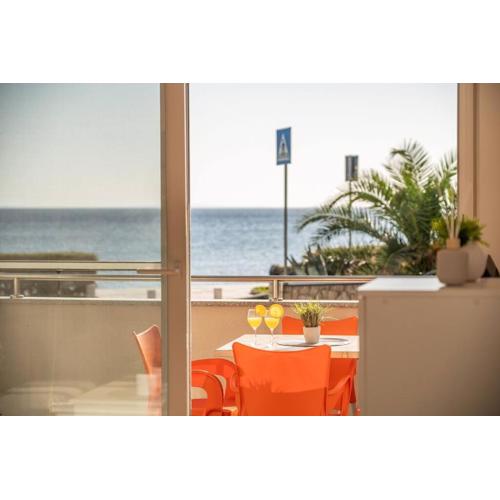 Sea breeze, beachfront apartment