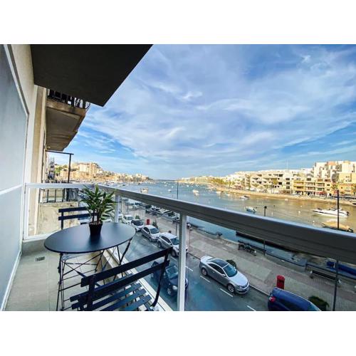Sea front 3rd floor Apartment in Marsaskala by Solea
