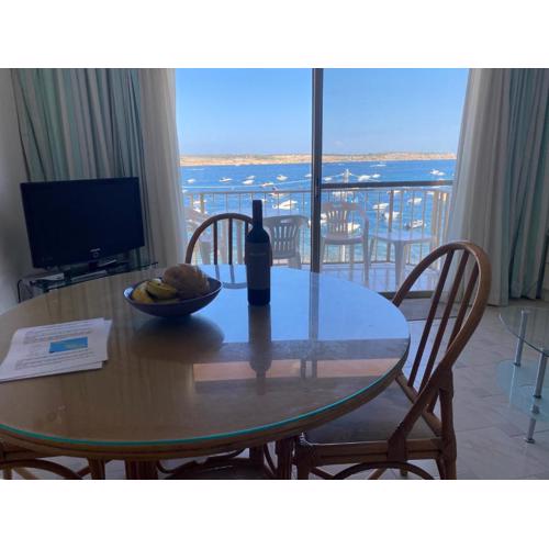 Sea front apartment at Mellieha Bay, Malta!
