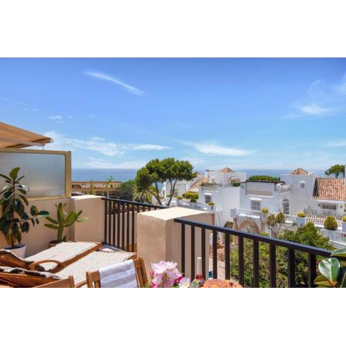 SEA VIEW PENTHOUSE studio ROMANA PLAYA Elviria Marbella