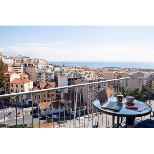 Sea View Retreat - Steps from City Center