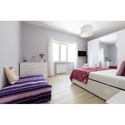 Sea View Rome Luxe Stay - 7 pax, 2 baths, 100mt from the sea, A-C, terrace