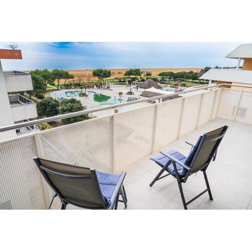 Seafront apartment in a modern building in Bibione