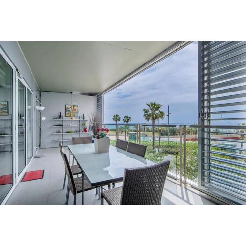 Seafront suite with terrace