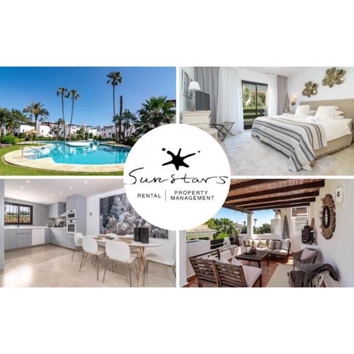 Seaside 3 bedroom Townhouse in San Pedro close to the Beach with private Garden