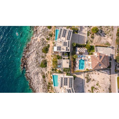 Seaside Luxury Villa Castello Rogoznica Heated Pool, Sauna, Gym & Jacuzzi