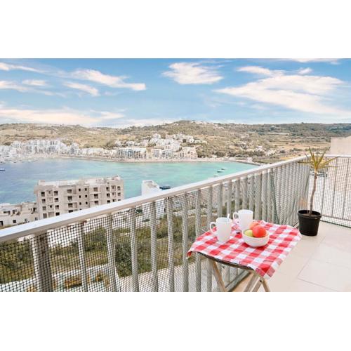 Seaview Apart 5mn From Sea Xemxija - Happy Rentals