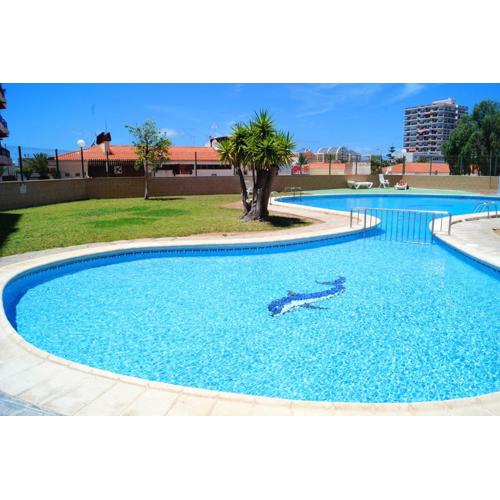 Seaview Apartment in Santa Cruz de Tenerife with Pool