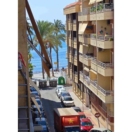 Seaview Playa del Cura 50m Torrevieja CityCentre Apartment